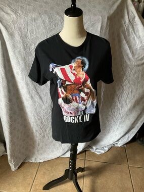 Rocky IV Graphic Short Sleeve Tee - Black